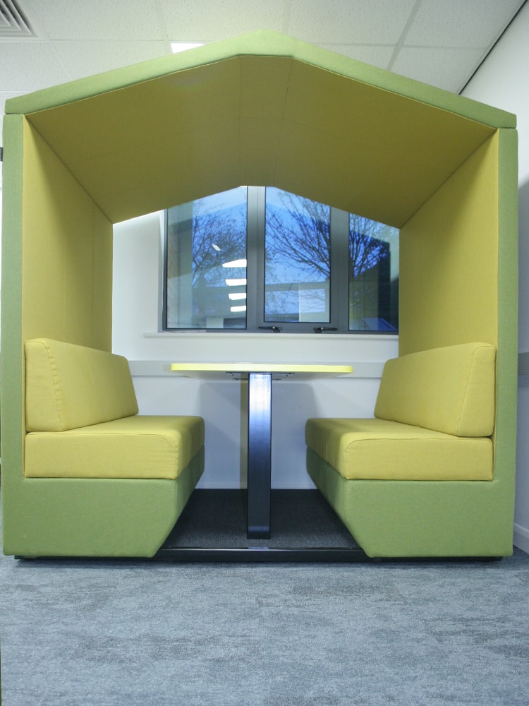 UK Waste Fabric Acoustic booth- Proici