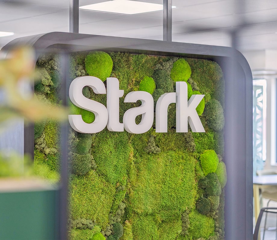 Biophilic Office fitout Moss Brand Feature
