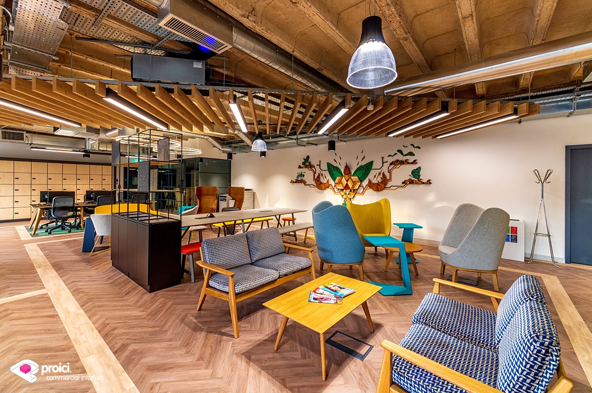 Open Plan Office 2026 with Soft Seating