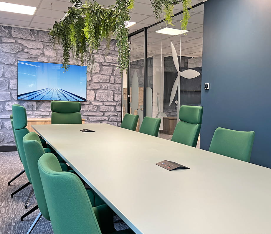 Office Fit Out Wellbeing Meeting Room