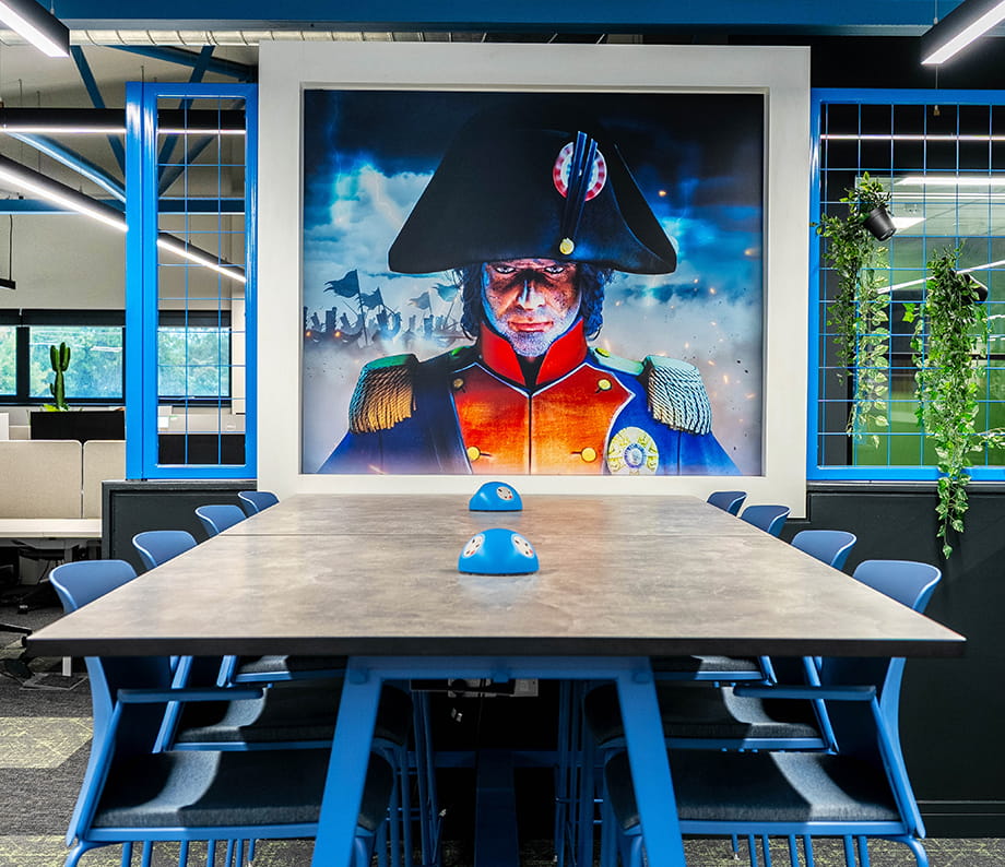 Office refurbishment project that may also be described as Cat B fit out depending on starting condition