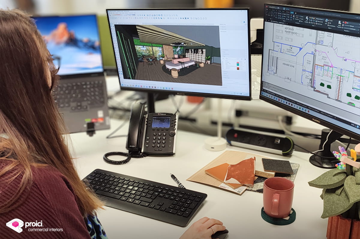 Commercial office designer in 2026 in CAD