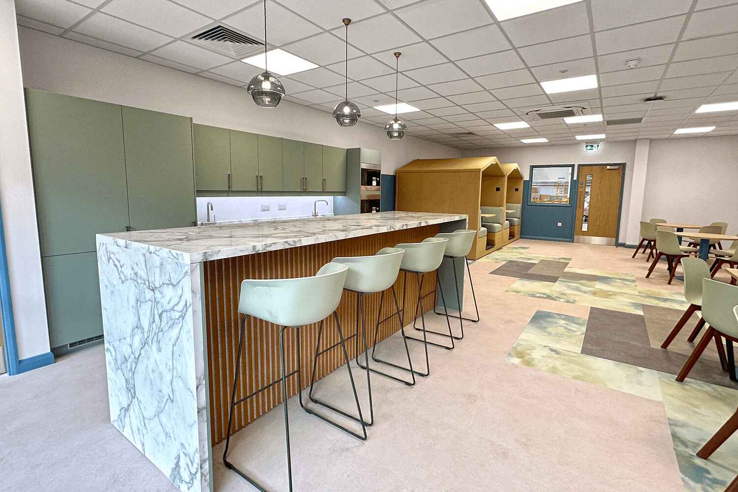 commercial warehouse teapoint fit out